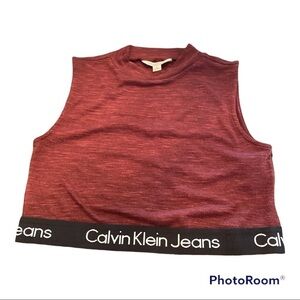 Calvin Klein Jeans crop top size Large